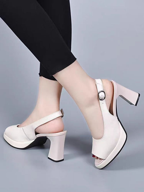 Women's Block-Heel Sandals – Summer 2026 New Arrivals
